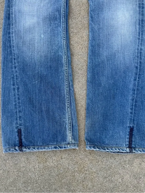 Taverniti So Jeans Y2K size 27 low rise flare denim Paris Hilton Jessica alba - Picture 8 of 15